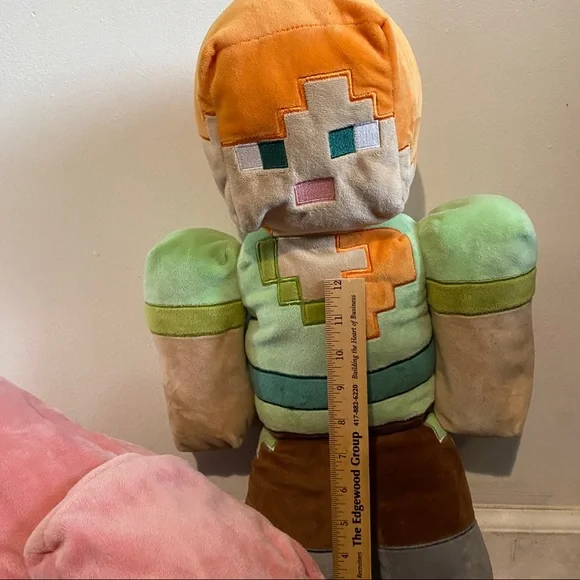 Minecraft Toys Bundle Minecraft Plush Toy Alex And Pig